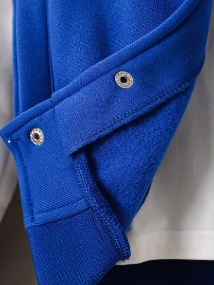 Kids Baseball Jacket Preppy Style Autumn Winter Fashion Outerwear Versatile Children Coat Boys Trendy Top