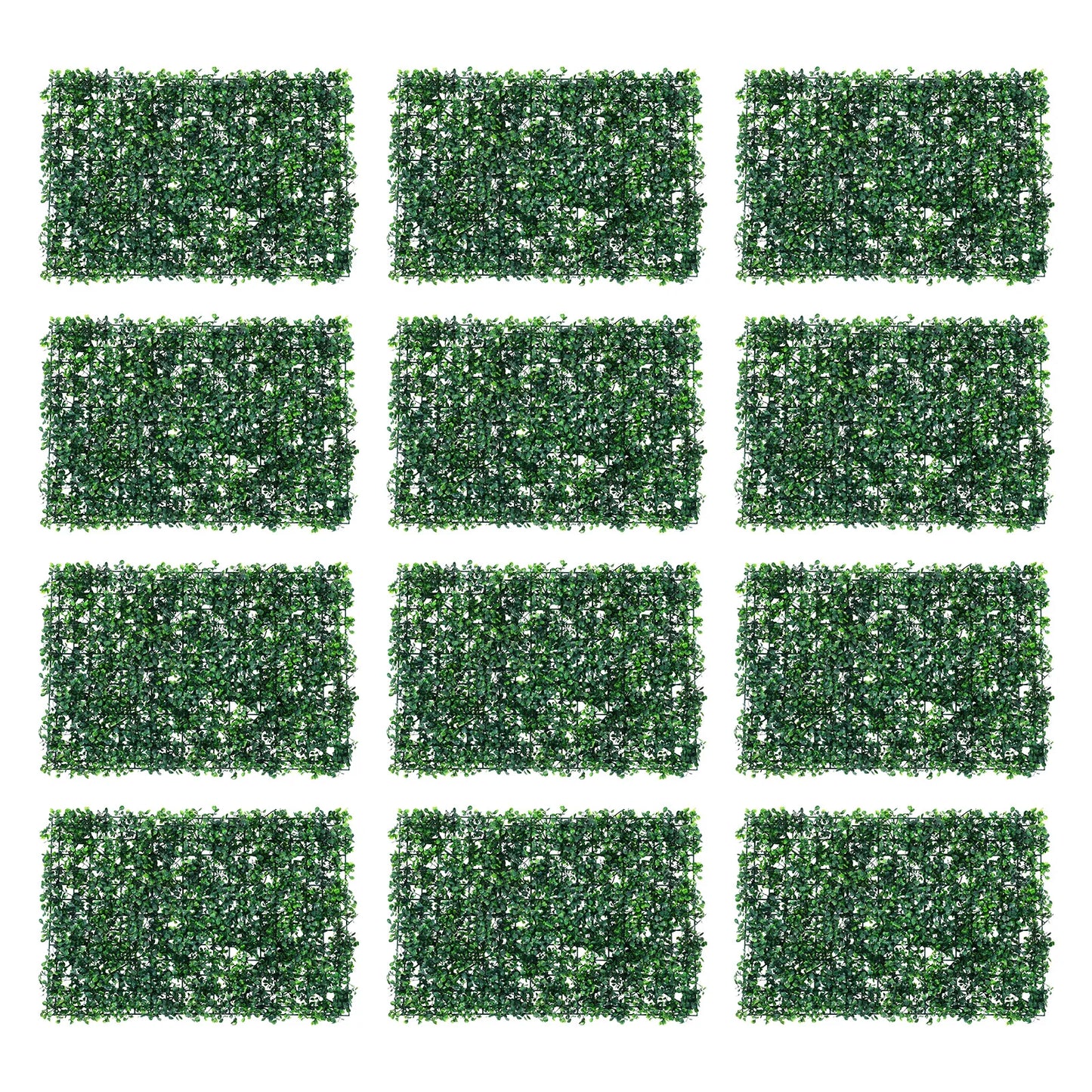 12 Pcs Artificial Grass Wall Panel