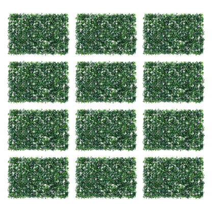 12 Pcs Artificial Grass Wall Panel
