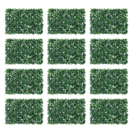 12 Pcs Artificial Grass Wall Panel