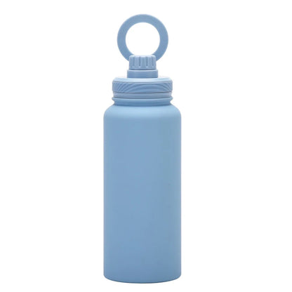 For MagSafe 1000ML Insulated Bottle Water Bottle with Rotating Phone Holder Thermal Water Cup Vacuum Cup for Outdoor Sports