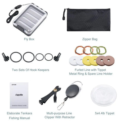 Fly Fishing Rod Feeder Telescopic Rods