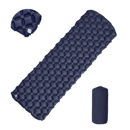 Camping Inflatable Mattress In Tent Folding Camp Bed Sleeping Pad Picnic Blanket Travel Air Mat Camping Equipment