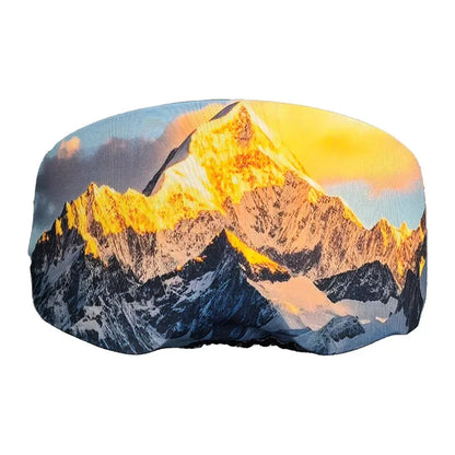 Ski Goggle Cover Single Double Board Snow Glass Protector Cover Portable Anti-Scratch Ski Goggle Lens Cloth Skiing Eyewear Cover