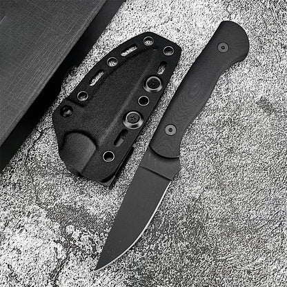 Blackfoot 2.0 Fixed Blade Knife with G10 Handle, Tactical Survival Knife, Perfect Gift for Men, Outdoor Camping Hunting EDC Tool