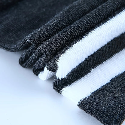5 pairs of women's random long stockings, thigh socks, high socks, breathable sportswear suitable for all seasons, versatile