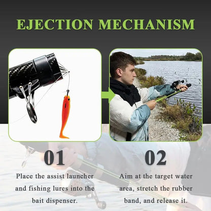 Carbon Fiber Fishing Poles and Reels Combo for Projecting Lures