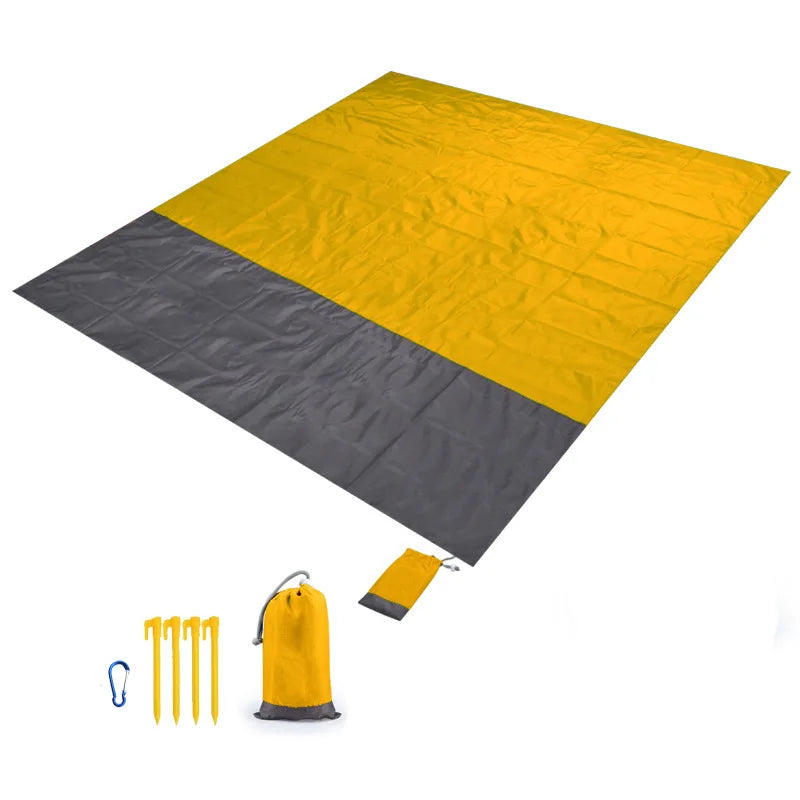Waterproof Camping Mat Beach Blanket Outdoor Portable Lightweight Mattress Picnic Blanket Tourism Ground Carpet Folding Tent
