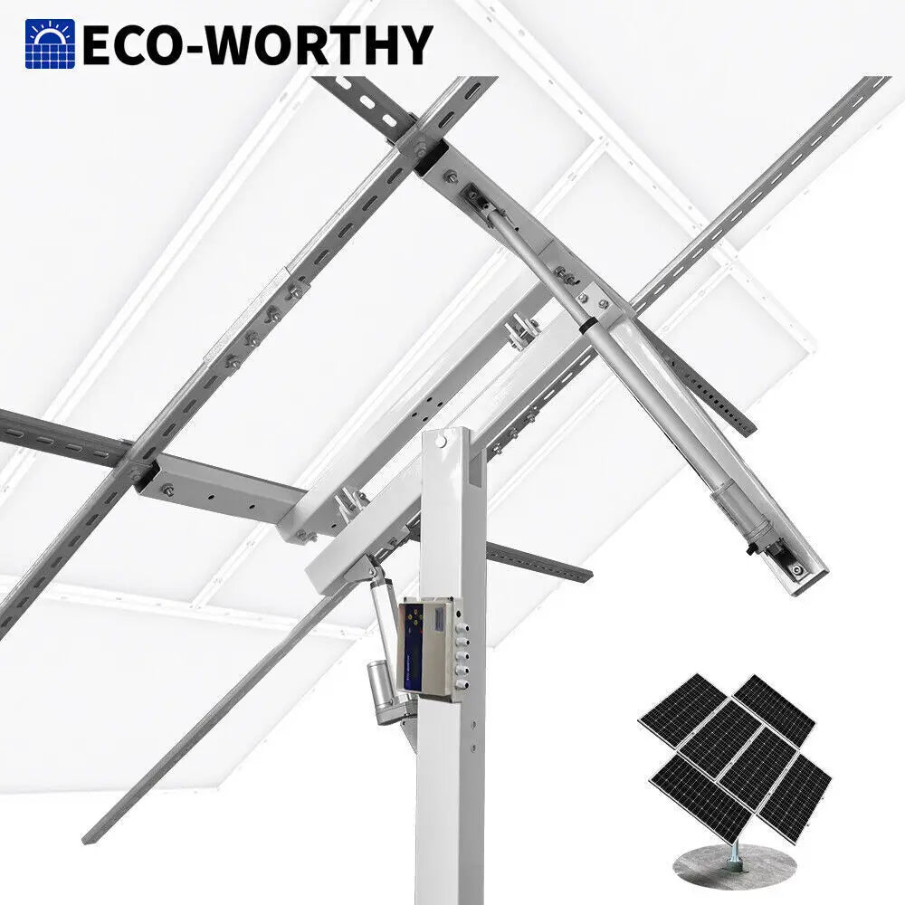 ECO-WORTHY Solar Panel Dual Axis Tracking System