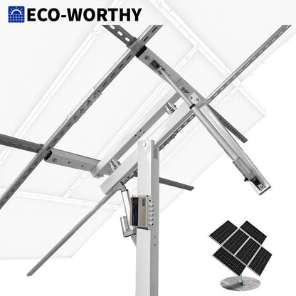ECO-WORTHY Solar Panel Dual Axis Tracking System