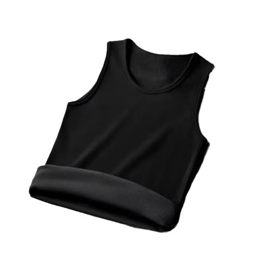 Men Thermal Underwear Man Sleeveless Vest Autumn WinterThermo Lingerie Men's Warm Top Thickening Thermo Vest Undershirt