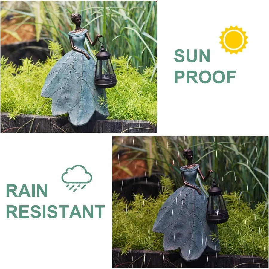 Fairy Statues Solar Outdoor Lights