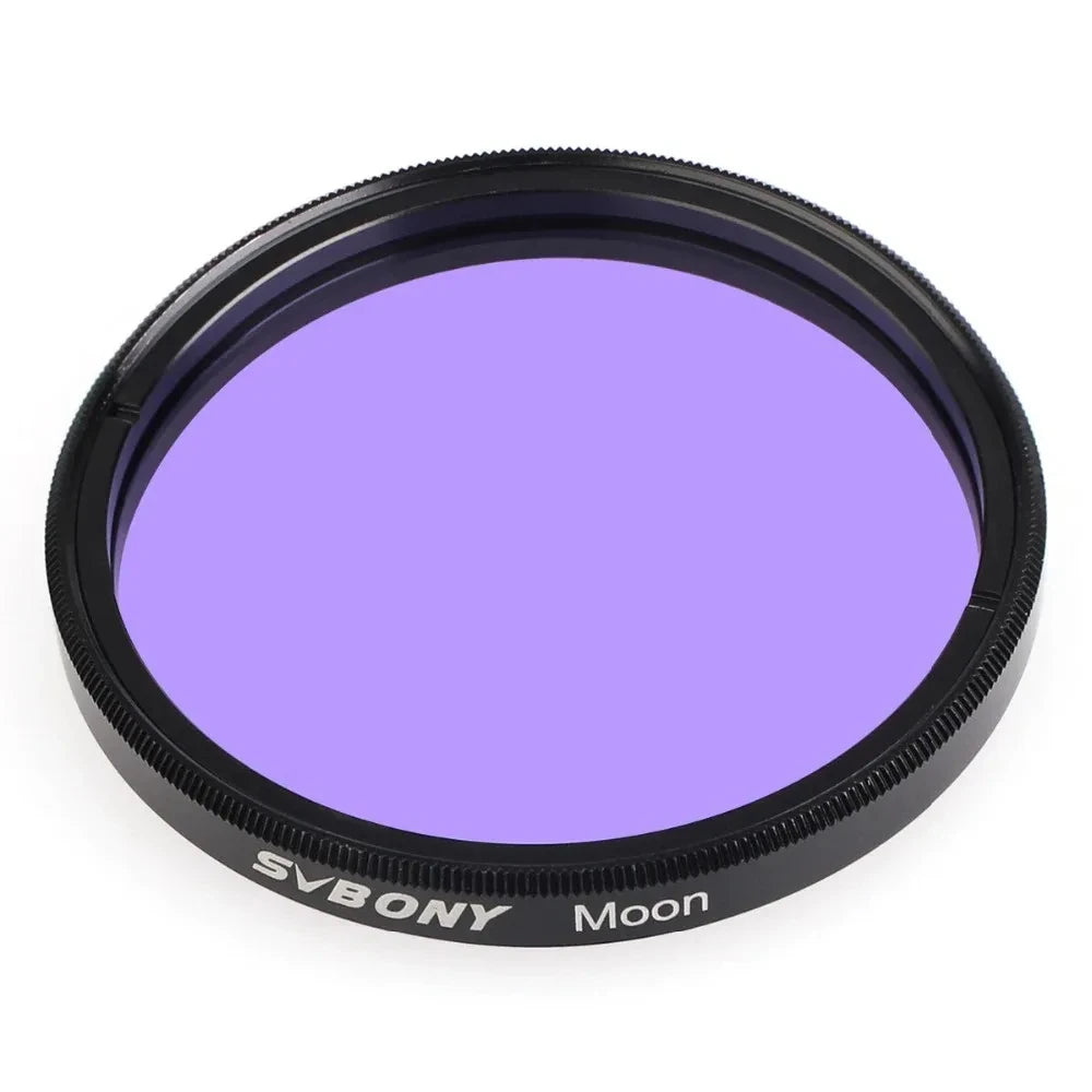 SVBONY Telescope Moon Filter for Standard 1.25/2 inches FIlter Thread with Metal Frame Optical Glass for Moon and Planets