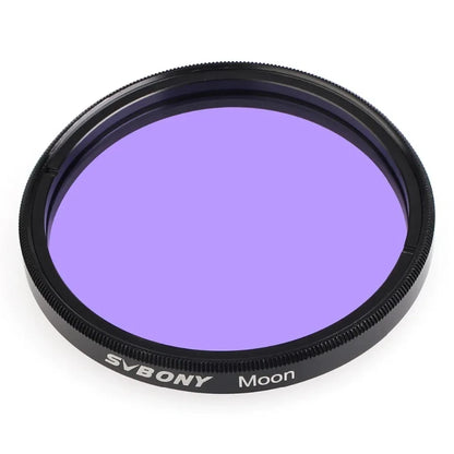 SVBONY Telescope Moon Filter for Standard 1.25/2 inches FIlter Thread with Metal Frame Optical Glass for Moon and Planets