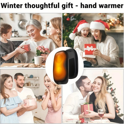 Hand Warmers Rechargeable, 2 Pack,  Electric Handwarmers,  Long Heating USB Pocket Hand Warmers