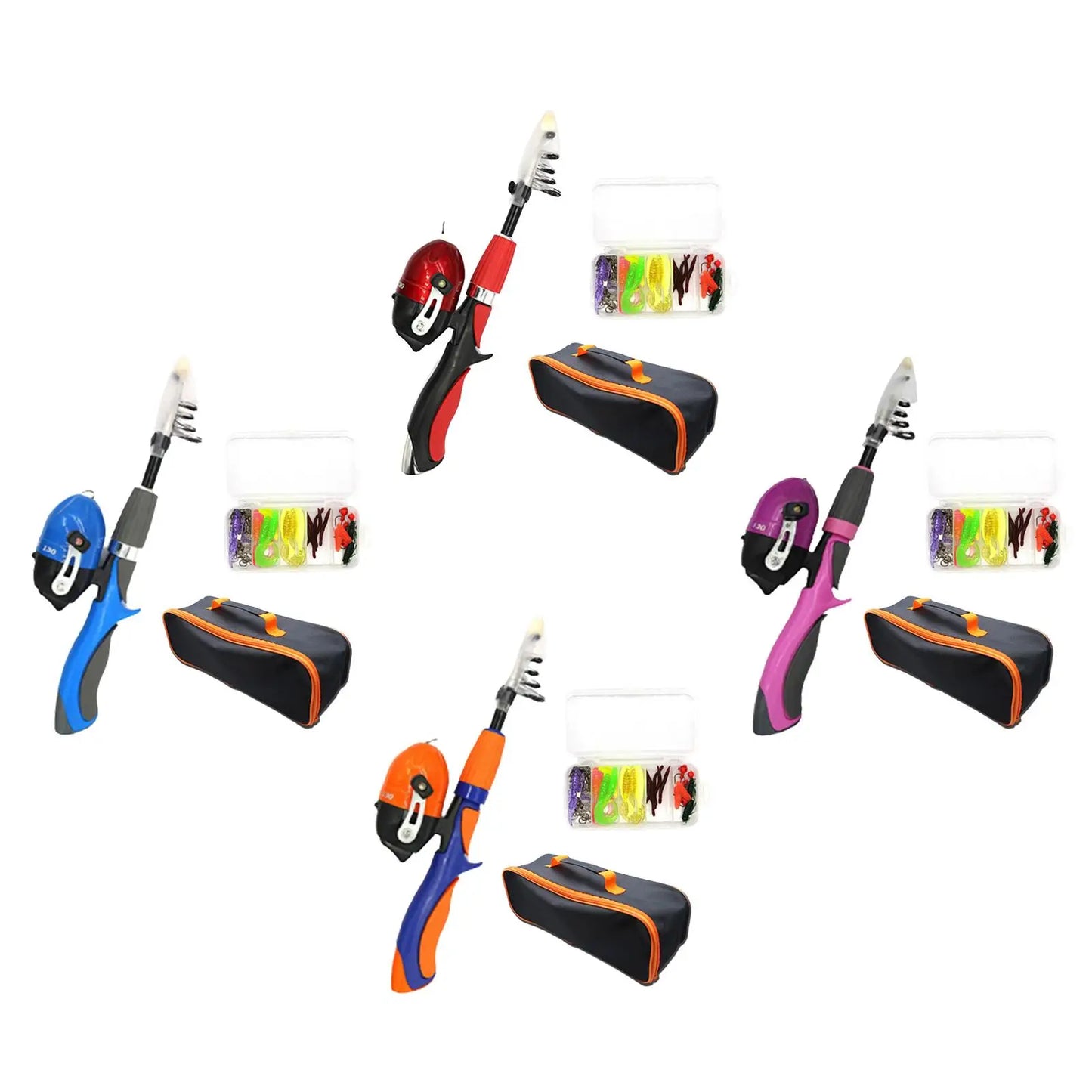 Traveling Kid Fishing Pole for Boys Girls