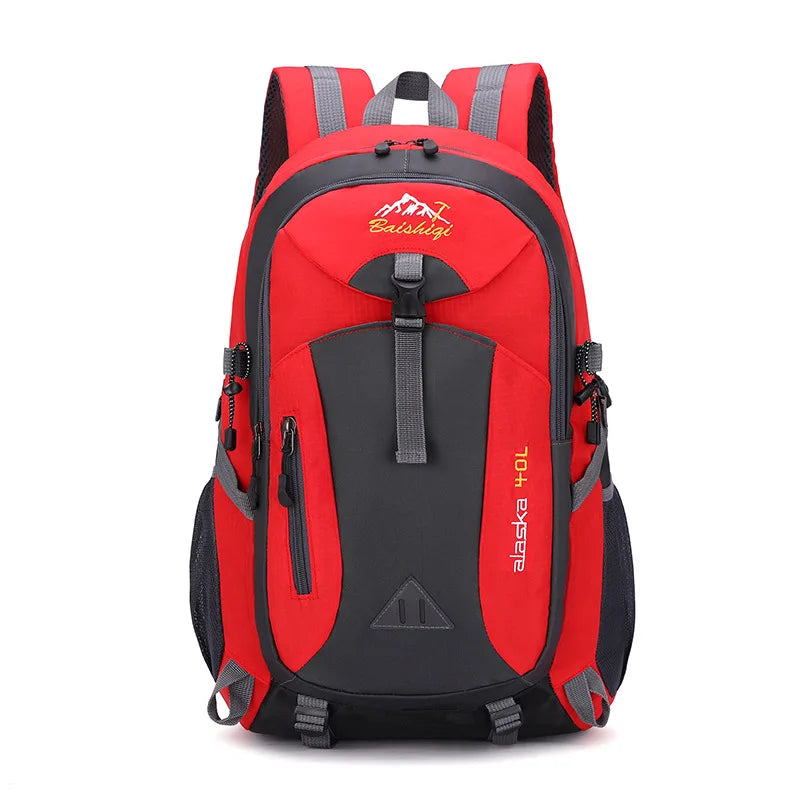 2026 Unisex sport travel backpack large-capacity nylon lightweight outdoor hiking backpack for men and women student schoolbag