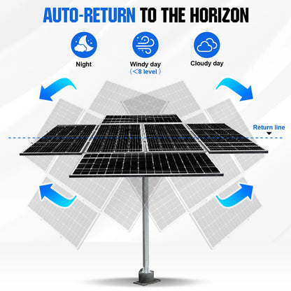 ECO-WORTHY Solar Panel Dual Axis Tracking System