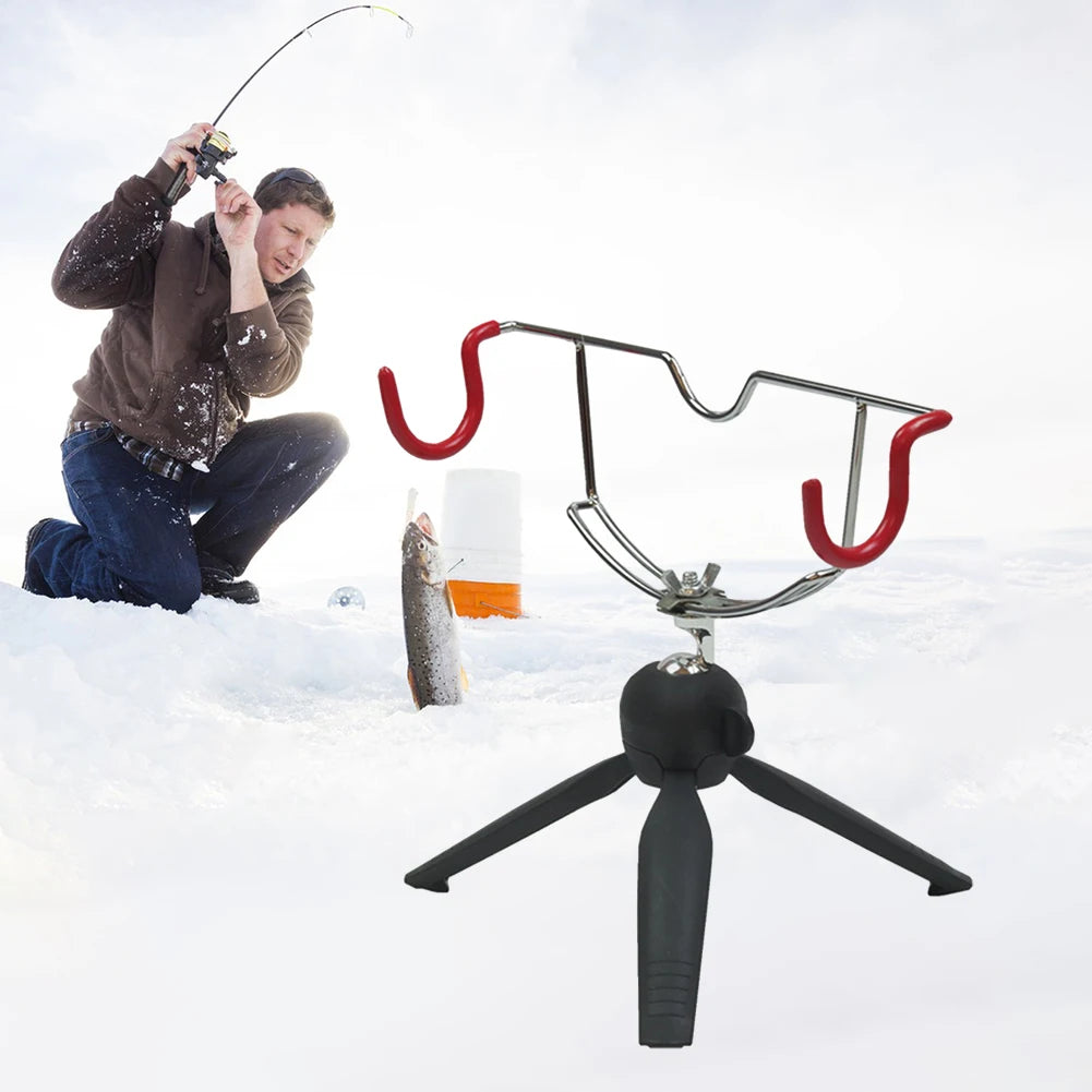 Portable Ice Fishing Rod Holder