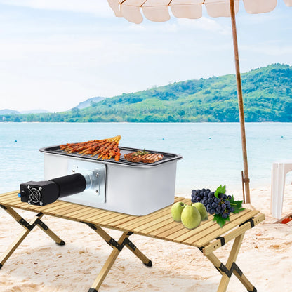 Portable Camping Barbecue Grill 2500-5500rpm Non-stick Outdoor Barbecue Grill With Carrying Bag For Hiking, Camping