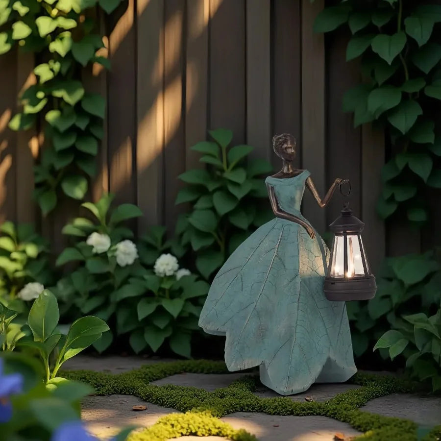 Fairy Statues Solar Outdoor Lights