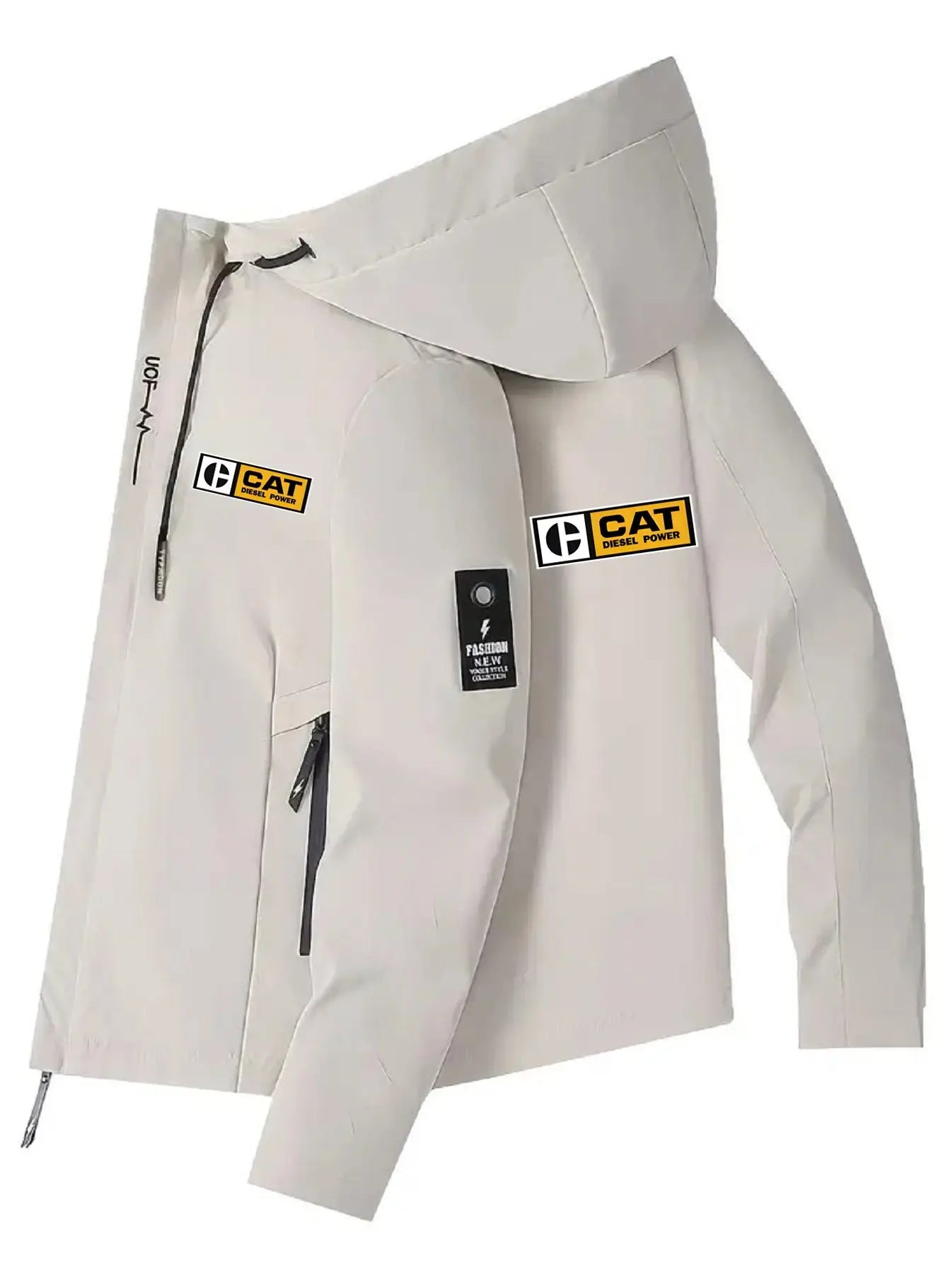 Jacket for All Seasons - Lightweight hooded full-zip jacket，Outdoor hiking, running and travel clothing,casual sports outerwear