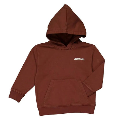 Jacquemus | Kids Logo Embroidered Cotton Hoodie