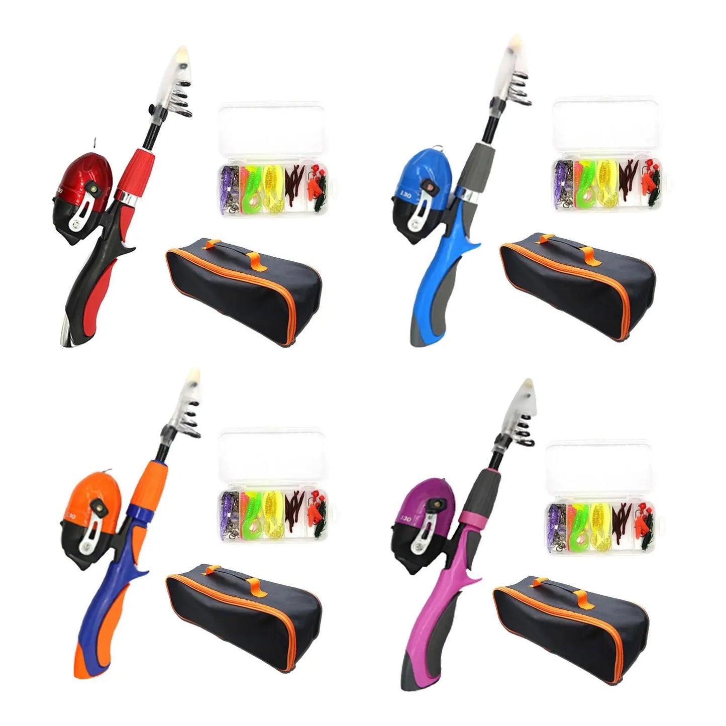 Traveling Kid Fishing Pole for Boys Girls