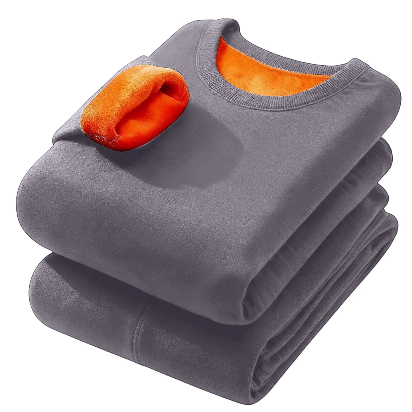 Men'S Thermal Underwear Thin Base Cotton Sweater Winter Thermo Shirt Tops Pants Set Thermal Clothing Set Skiing Underwear Set