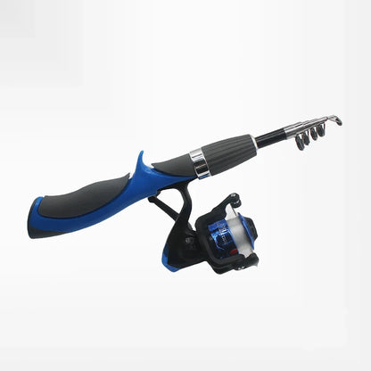 Child Telescopic Fishing Rods With Spinning Reel