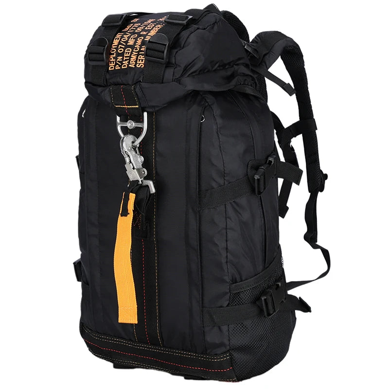 LQARMY Military Tactical Backpack Army Rucksack Camping Hiking Climbing Gear Bushcraft Travel Bags Durable Sports Backpacks