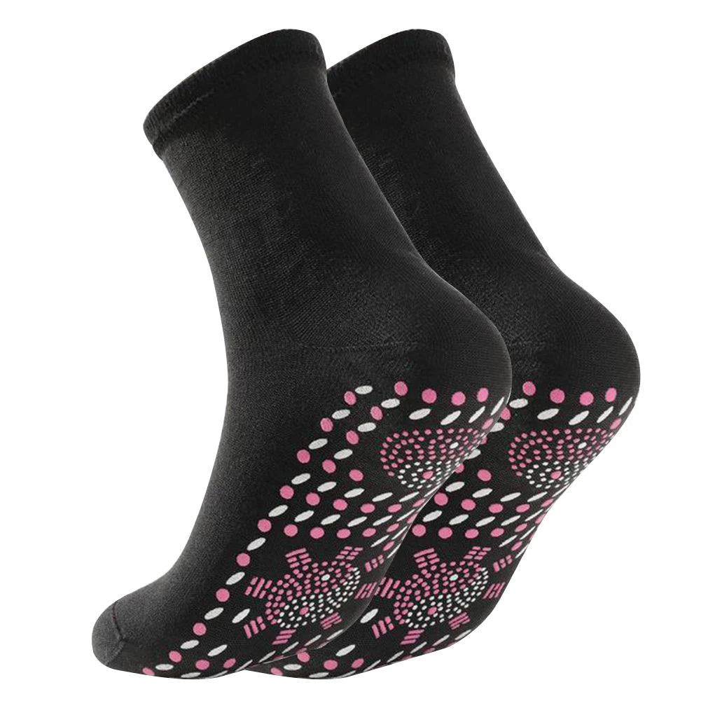 Breathable Constant Temperature Stockings Acetate Fibers Keep Warm Ski Stocking Unisex Compression Stockings for Indoor Outdoor