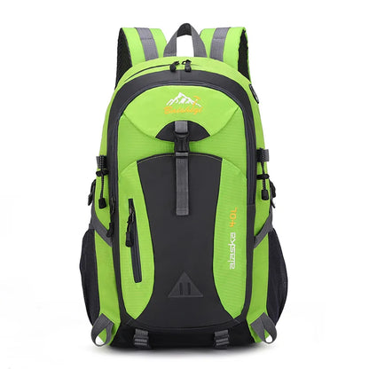 2026 Unisex sport travel backpack large-capacity nylon lightweight outdoor hiking backpack for men and women student schoolbag