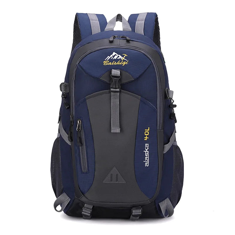 Men's and Women's Shoulder Bag New 40L Outdoor Hiking Bag Sports Bag Leisure Travel Backpack Large Capacity Bag