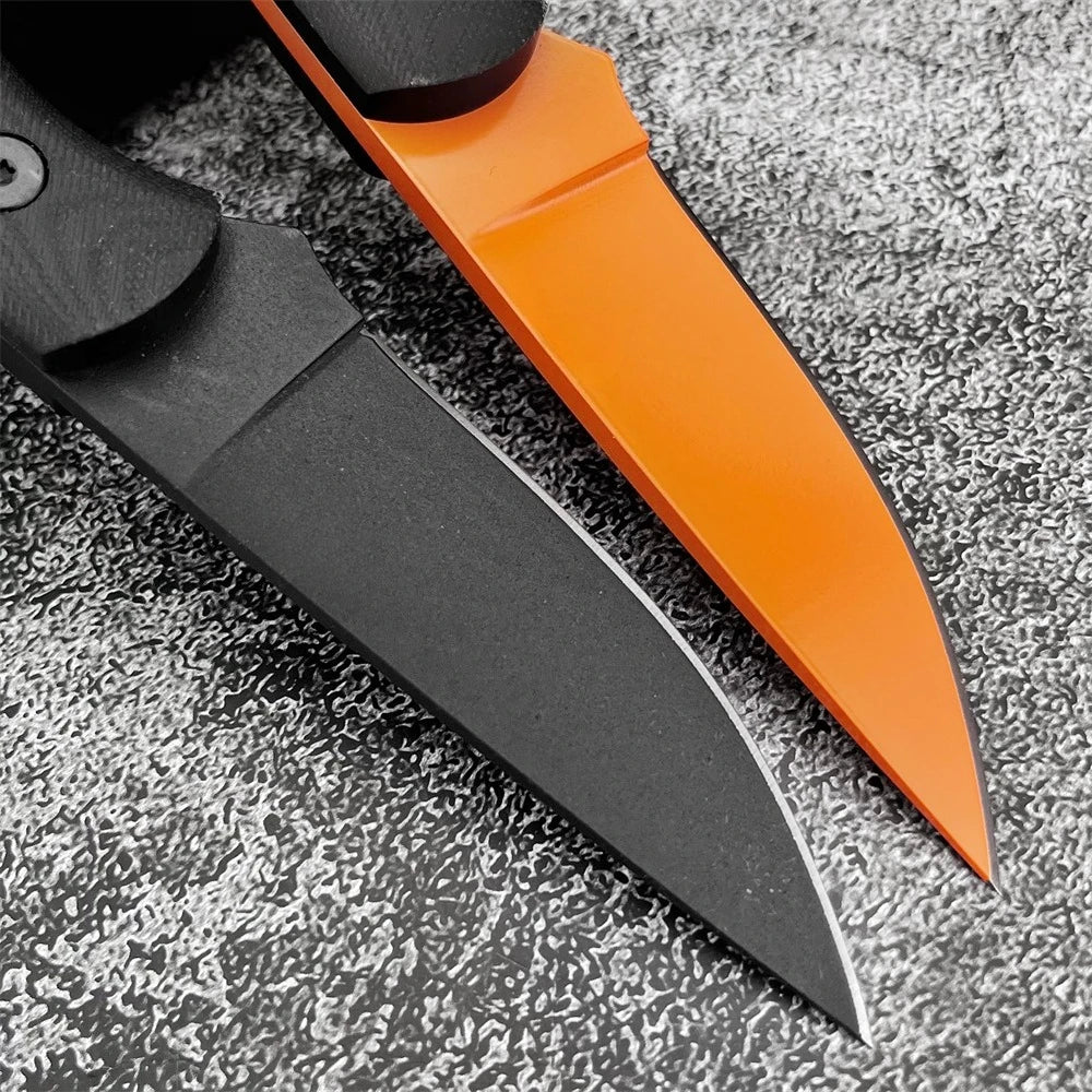Blackfoot 2.0 Fixed Blade Knife with G10 Handle, Tactical Survival Knife, Perfect Gift for Men, Outdoor Camping Hunting EDC Tool
