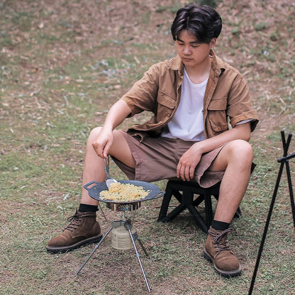 Folding Camping Cutlery Set Strainer/Shovel Picnic Cutlery Set Camp Cooking Utensil Set Outdoor Camping Gear Cooking Accessories