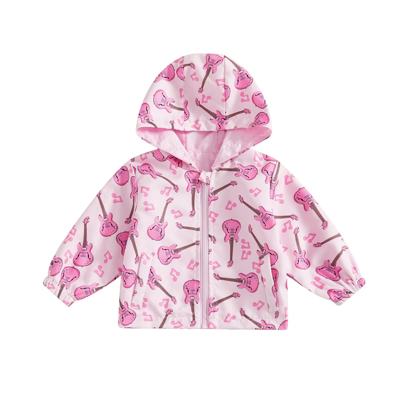 Cute Baby Girl Winter Hoodies Long Sleeve Floral Animal Print Zip Up Hooded Sweatshirt Toddler Jacket Outerwear Coat