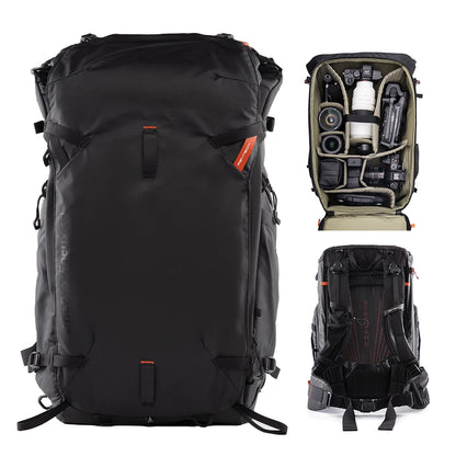 PGYTECH OnePro Focux Backpack 25L 35L For Outdoor Travel Photography Storage Standard DSLRs Cameras Or Tripod And DJI Drones